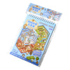 A package of a 3D miniature scene decor sticker book featuring various scenes and illustrations.