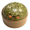 Squishy Steamed Bun Stress Ball with Slow-Rising Glitter