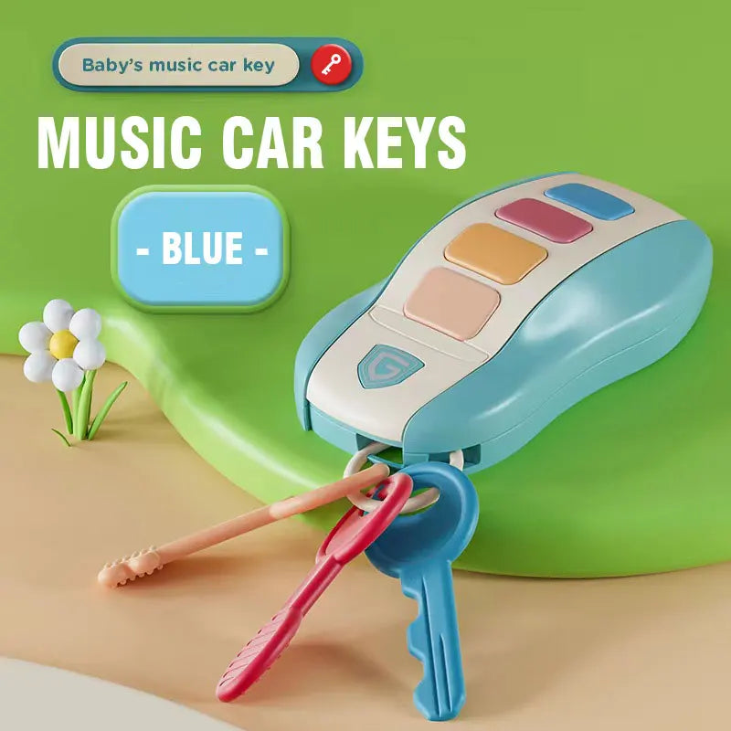 Interactive Drum & Piano Toy with Rotating Lights and Sounds