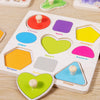 Toddler Wooden Puzzle Set - Animal, Traffic & Fruit Theme - Montessori Learning Toy