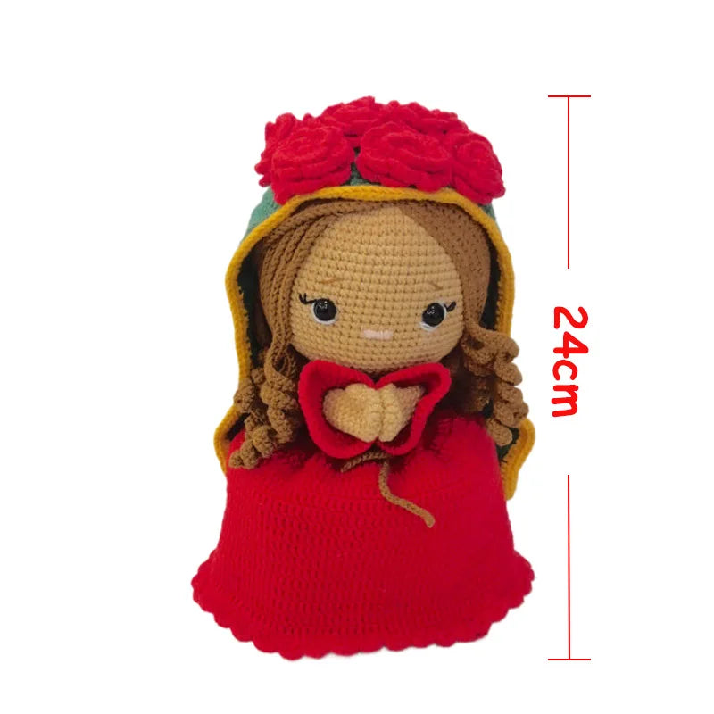 Handcrafted Crochet Doll Figurine
