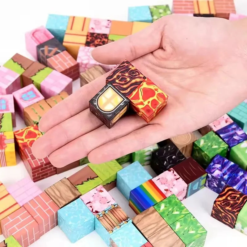 Magnetic Building Blocks STEM Learning Set