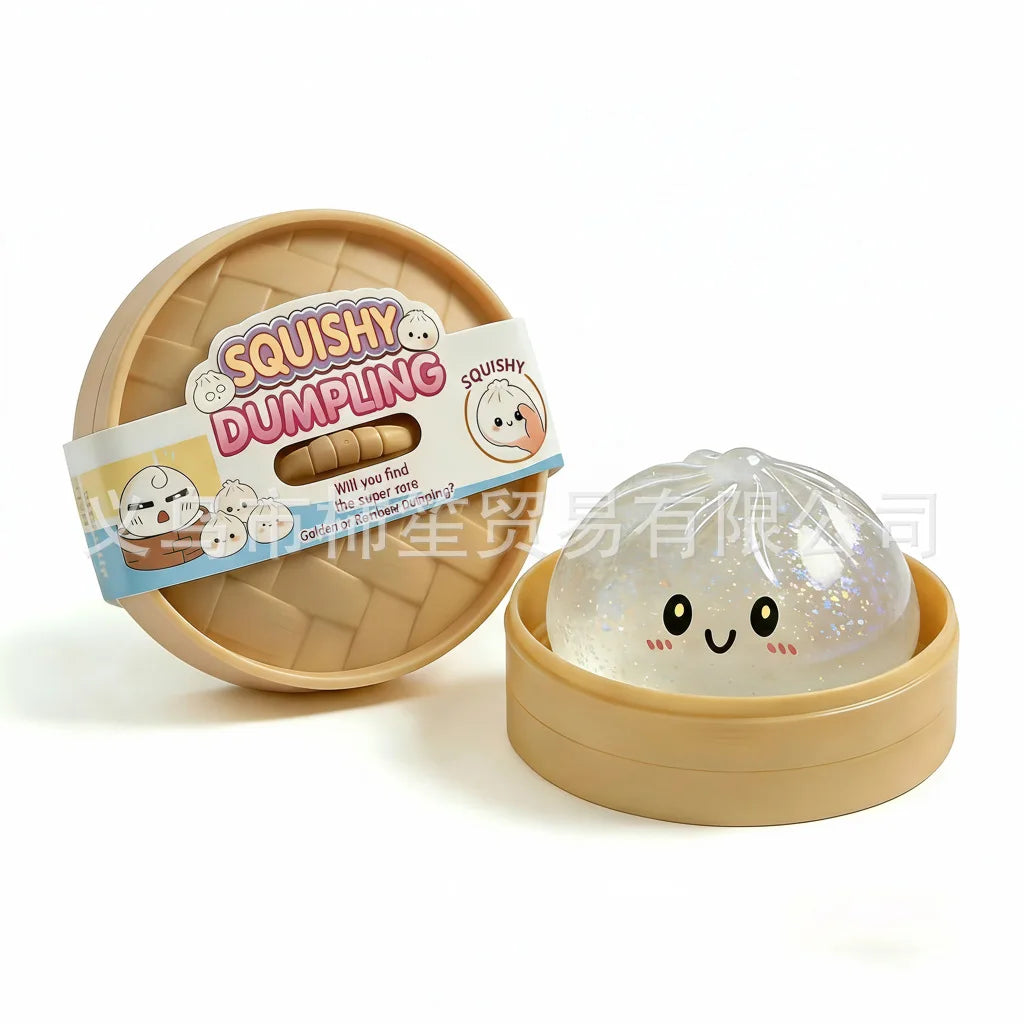 Slow Rising Glitter Dumpling Squishy Stress Ball