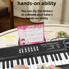 37-Key Kids Electronic Piano with Microphone and Stand