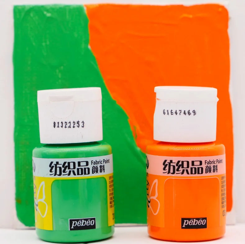 Permanent Fabric Paint for Clothes, T-Shirts & Canvas
