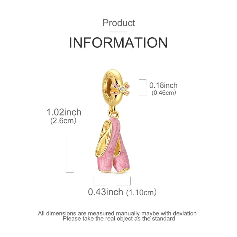 A gold-colored heart charm for bracelets and necklaces, measuring 1.02 inches long.
