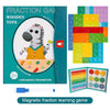 Magnetic Fraction Learning Book Set for Kids