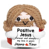 Handmade Crochet Emotional Support Cat Ornament