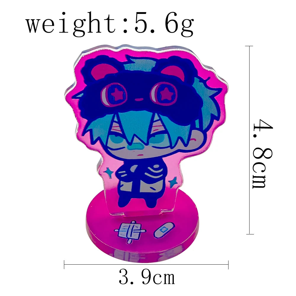 Cartoon Alien Stage Ivan & Till Acrylic Keychain