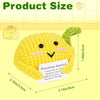 Handmade Crochet Pocket Hug Doll with Positive Vibe
