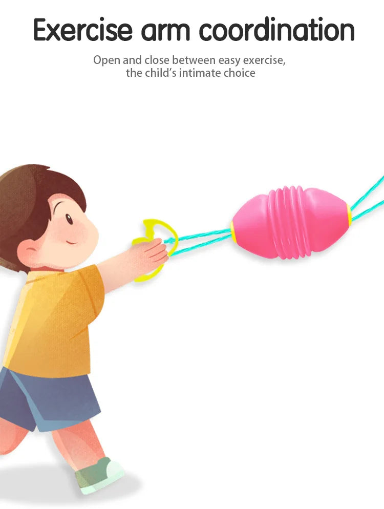 Elastic Pull & Stretch Sensory Ball for Kids – Interactive Outdoor Fun