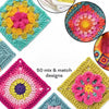 50 Crochet Pattern Cards with Mix & Match Design Deck