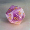 7-Piece Polyhedral Glitter Dice Set for Dungeons & Dragons