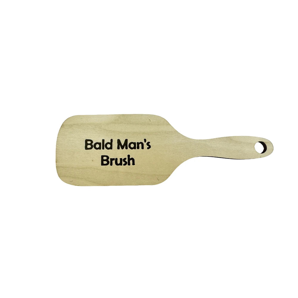 Wooden Head Polishing Brush for Smooth, Shiny Scalps