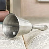 Classic Metal Hand Bell with Comfort Grip Handle