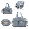 Waterproof Diaper Bag with Multiple Pockets for Parents