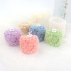 3D Rose Pillar Candle Silicone Mold for DIY Crafting