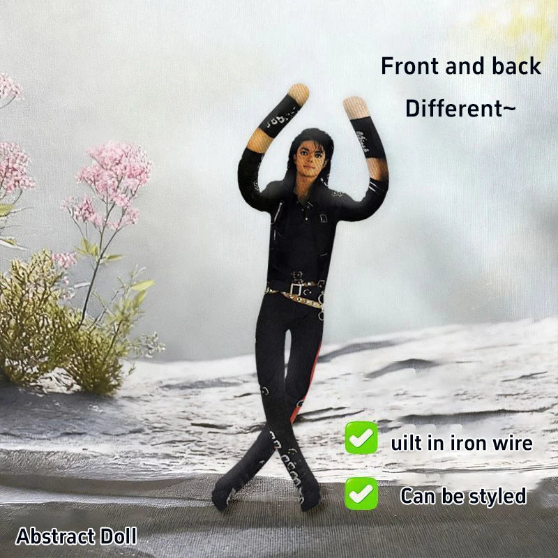 Michael Jackson Bendable Poseable Plush Doll