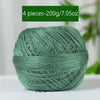 Mercerized Cotton Lace Yarn – Soft, Smooth & Ideal for Summer Knitting