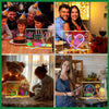 LED Light-Up Acrylic Message Board with Stand