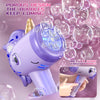 Unicorn Bubble Blower with LED Lights