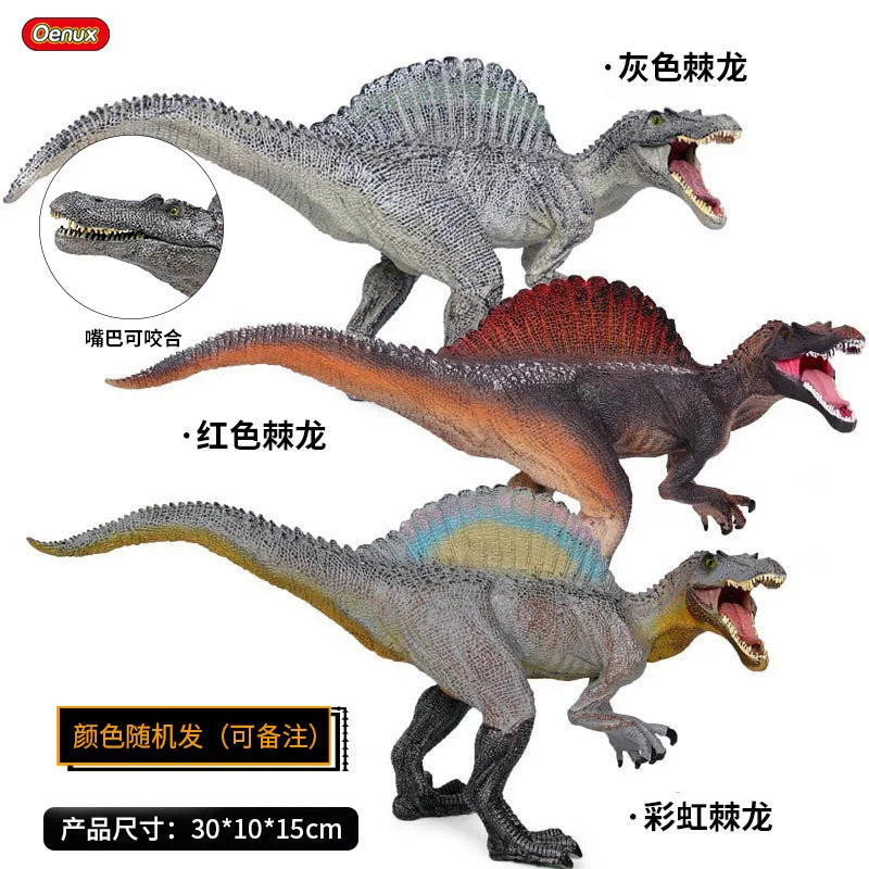 Realistic Dinosaur Figurine Collection for Imaginative Play