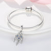 Classic Charm Bead with Cubic Zirconia Accent