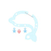 Calico Critters Heart Charm Keychain