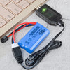 USB Rechargeable 7.4V Li-ion Battery Charger Cable