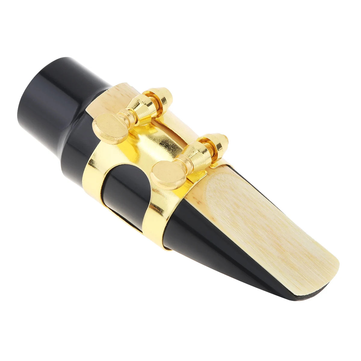 Alto Saxophone Mouthpiece Kit with Reeds, Cushions & Cleaning Brush