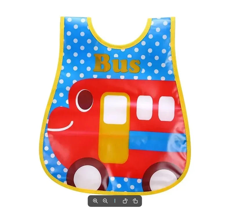 Baby Feeding Bib with Catch Pocket