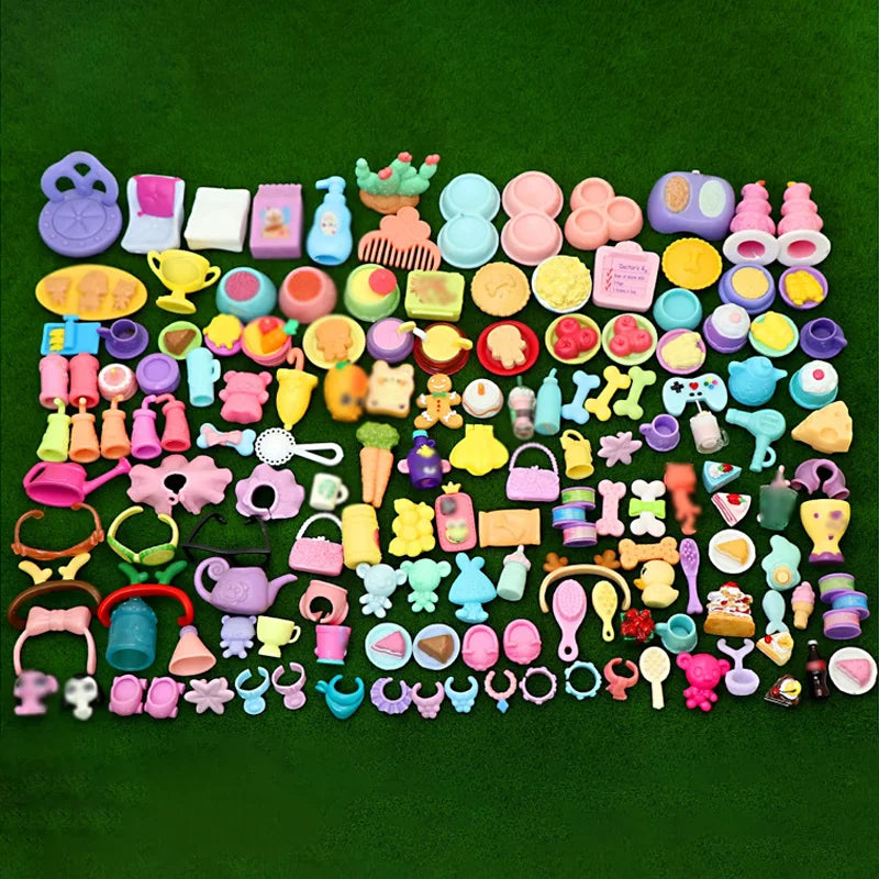 35-Piece Mini Pet & Doll Accessory Variety Pack