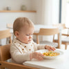 6-Layer Crinkle Muslin Baby Bib with 360° Rotating Neckline