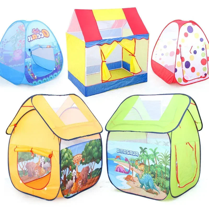 Kids' Princess Castle Play Tent – Foldable Indoor & Outdoor Toy