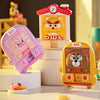 A set of three animal slide puzzles featuring a pig, an owl, and a bear in bright colors.