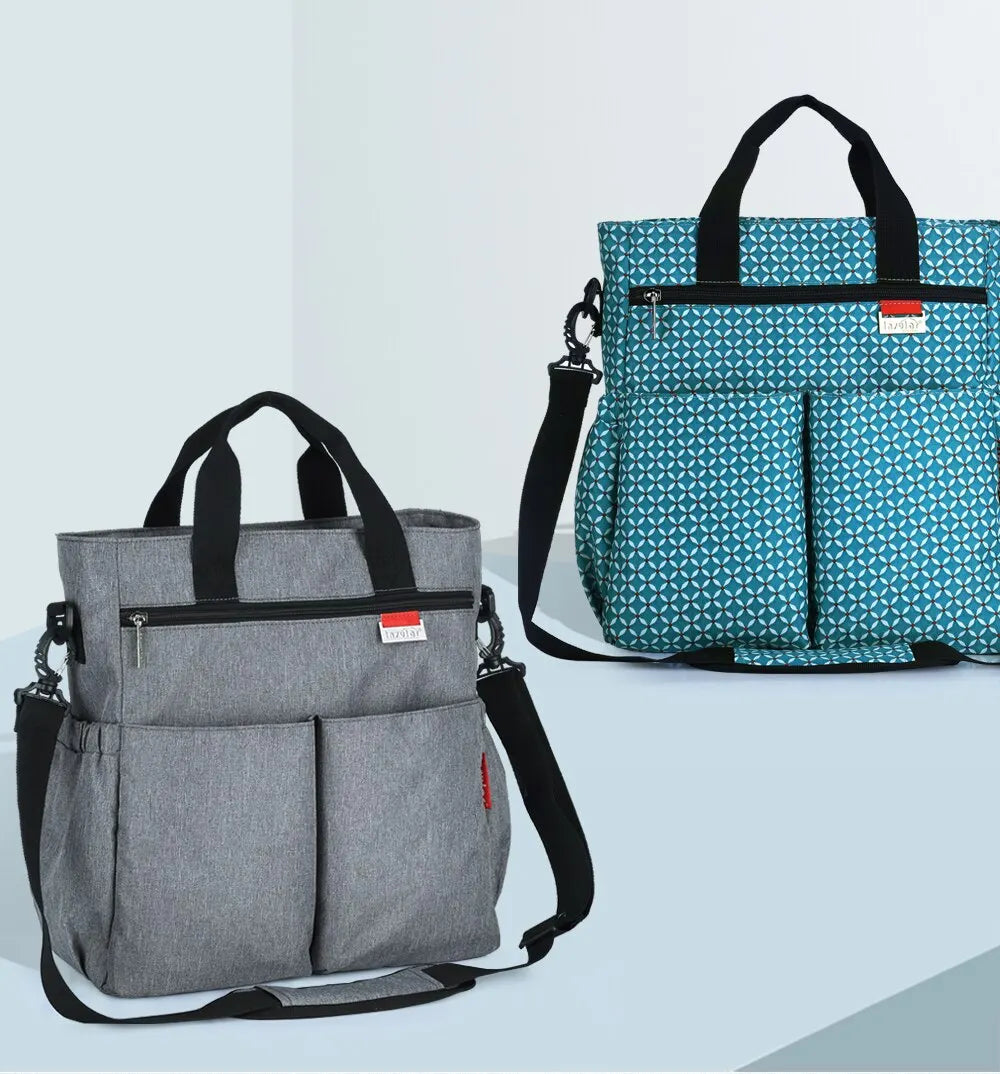 Multifunctional Waterproof Diaper Tote Bag for Parents