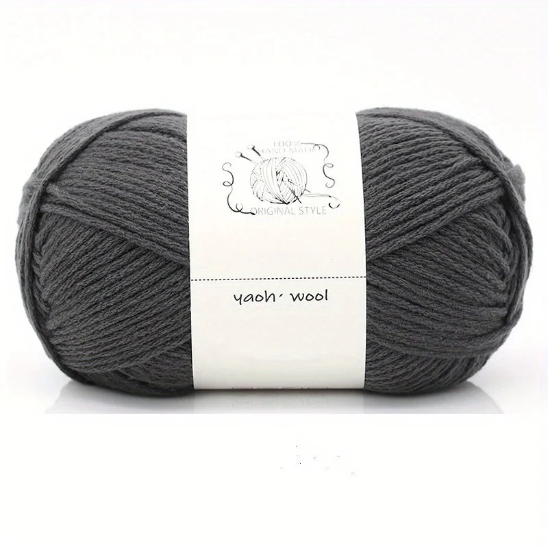 Soft Acrylic Yarn for Knitting & Crochet – 200m Skein