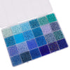 5200+ Glass Rice Beads in 24 Colors for DIY Jewelry Making