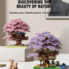 DIY Sakura Cherry Blossom Treehouse Building Kit with Warm Lights