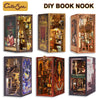 Eternal Bookstore DIY Book Nook Kit with LED Lighting