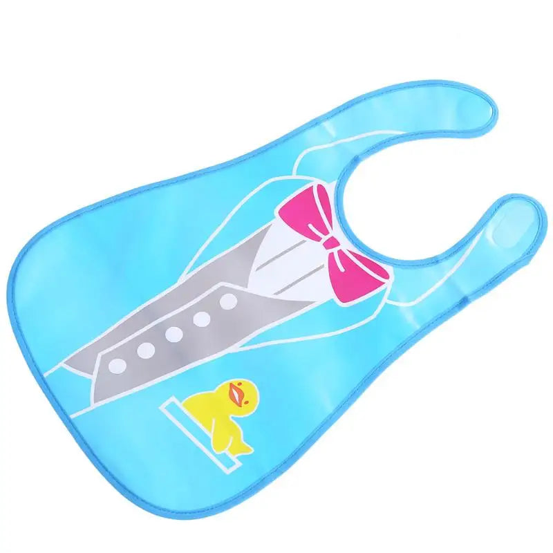 Baby Feeding Bib with Catch Pocket