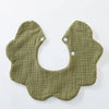 6-Layer Cotton Baby Bib with Reversible Design