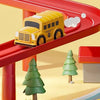 Racing Rail Car Adventure Set — Mechanical Track Toy for Kids