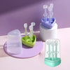 Baby Silicone Toothbrush Set with Tongue Cleaner and Storage Box