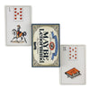 A set of Lenormand oracle cards featuring illustrations and numbered cards.