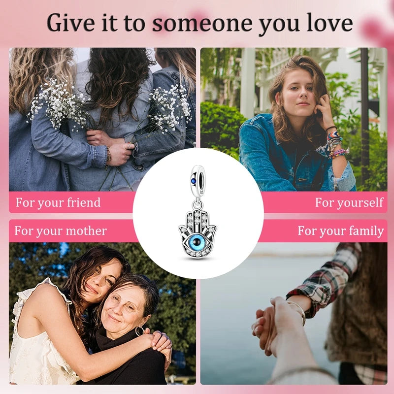 Classic Charm Bead with Cubic Zirconia Accent