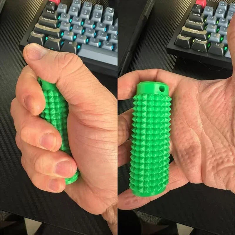 Spiky Fidget Keychain for Anxiety Relief – Portable Sensory Toy