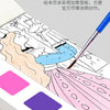 Watercolor Painting Book with Brush — Portable Art Kit for Kids