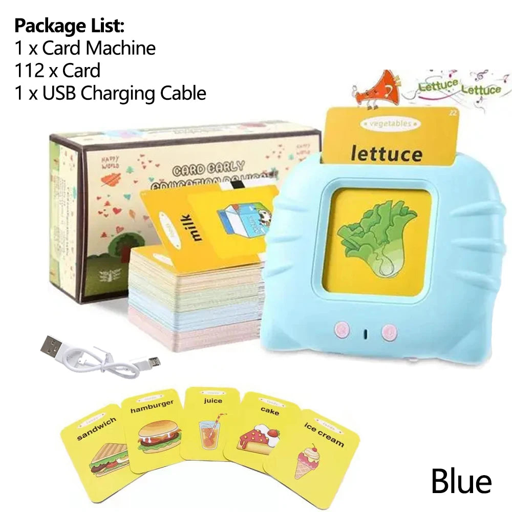 Interactive Talking Flashcard Learning Toy for Kids