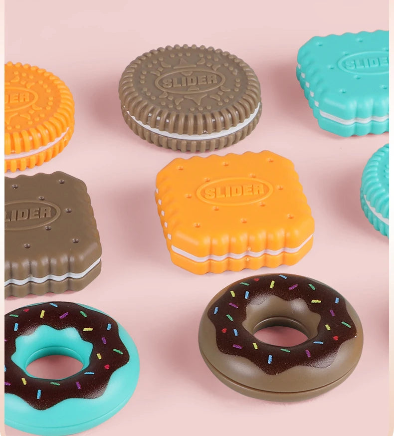 Magnetic Dessert-Themed Fidget Slider